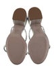 Schutz Leather Slides
