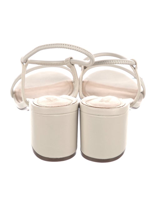 Schutz Leather Slingback Sandals