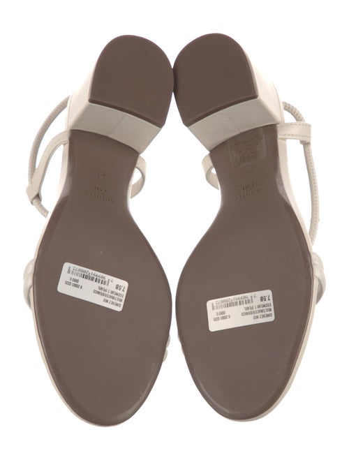 Schutz Leather Slingback Sandals