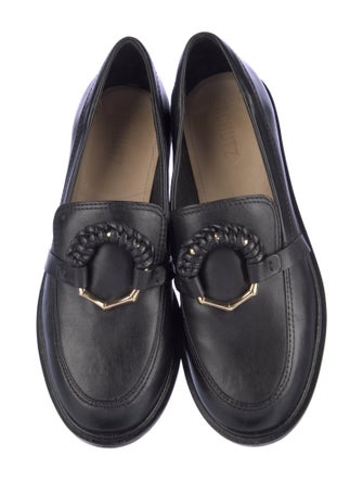 Schutz Leather Loafers