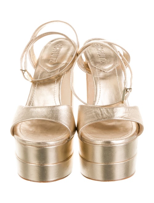 Schutz Leather Sandals