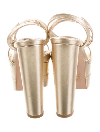 Schutz Leather Sandals