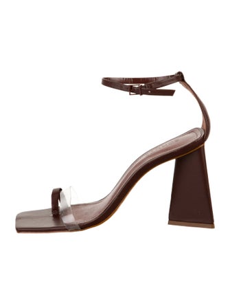Schutz Leather Sandals