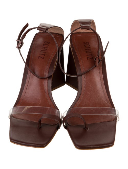 Schutz Leather Sandals