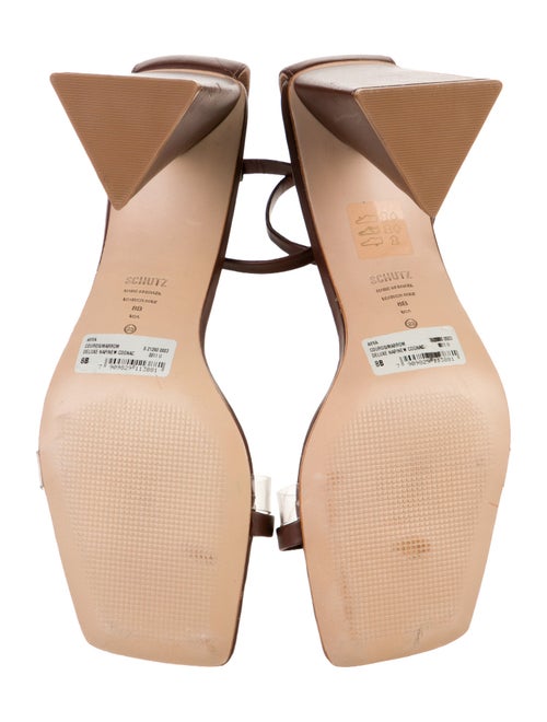 Schutz Leather Sandals