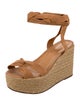 Schutz Suede Braided Accents Espadrilles