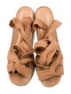 Schutz Suede Braided Accents Espadrilles