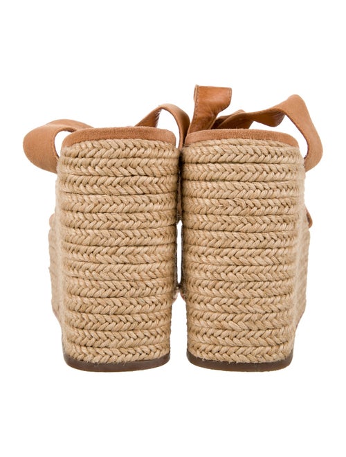 Schutz Suede Braided Accents Espadrilles