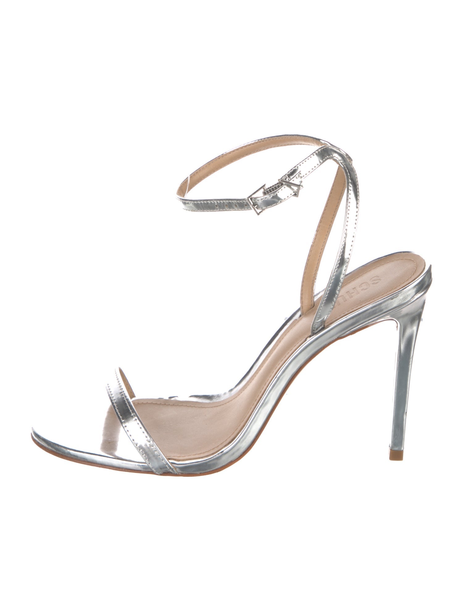 Schutz Patent Leather Sandals