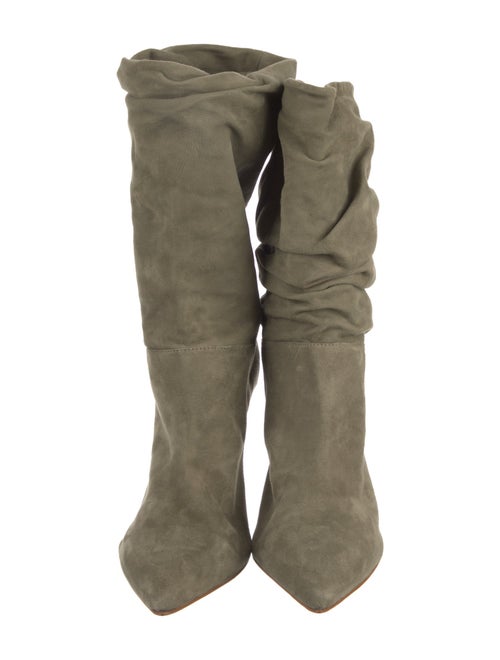 Schutz Suede Slouch Boots