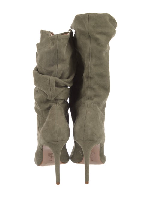 Schutz Suede Slouch Boots