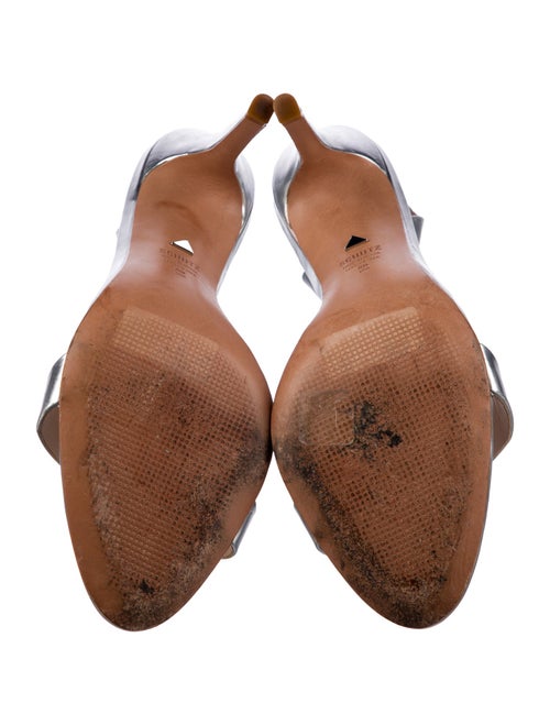 Schutz Leather Slingback Sandals