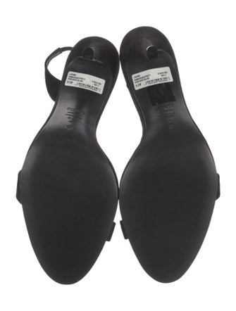 Schutz Suede Slingback Sandals