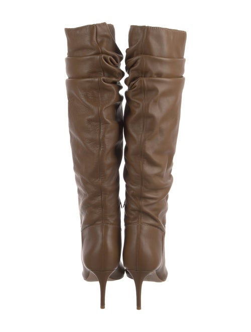 Schutz Leather Slouch Boots