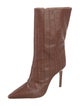 Schutz Embossed Leather Boots