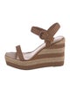 Schutz Leather Espadrilles