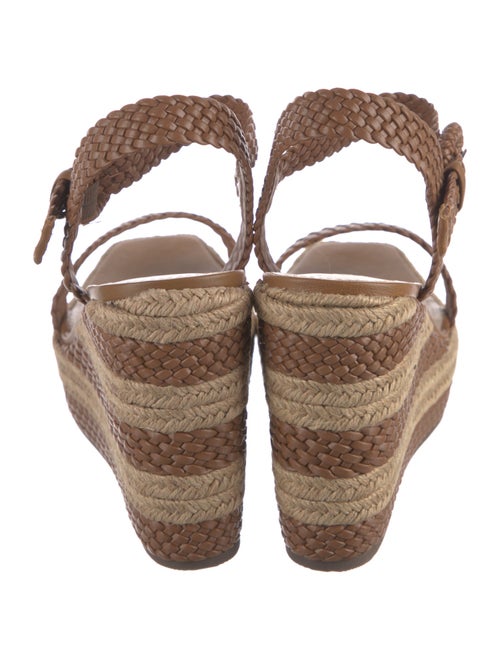 Schutz Leather Espadrilles