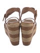 Schutz Leather Espadrilles