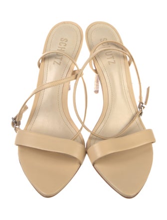 Schutz Leather Sandals