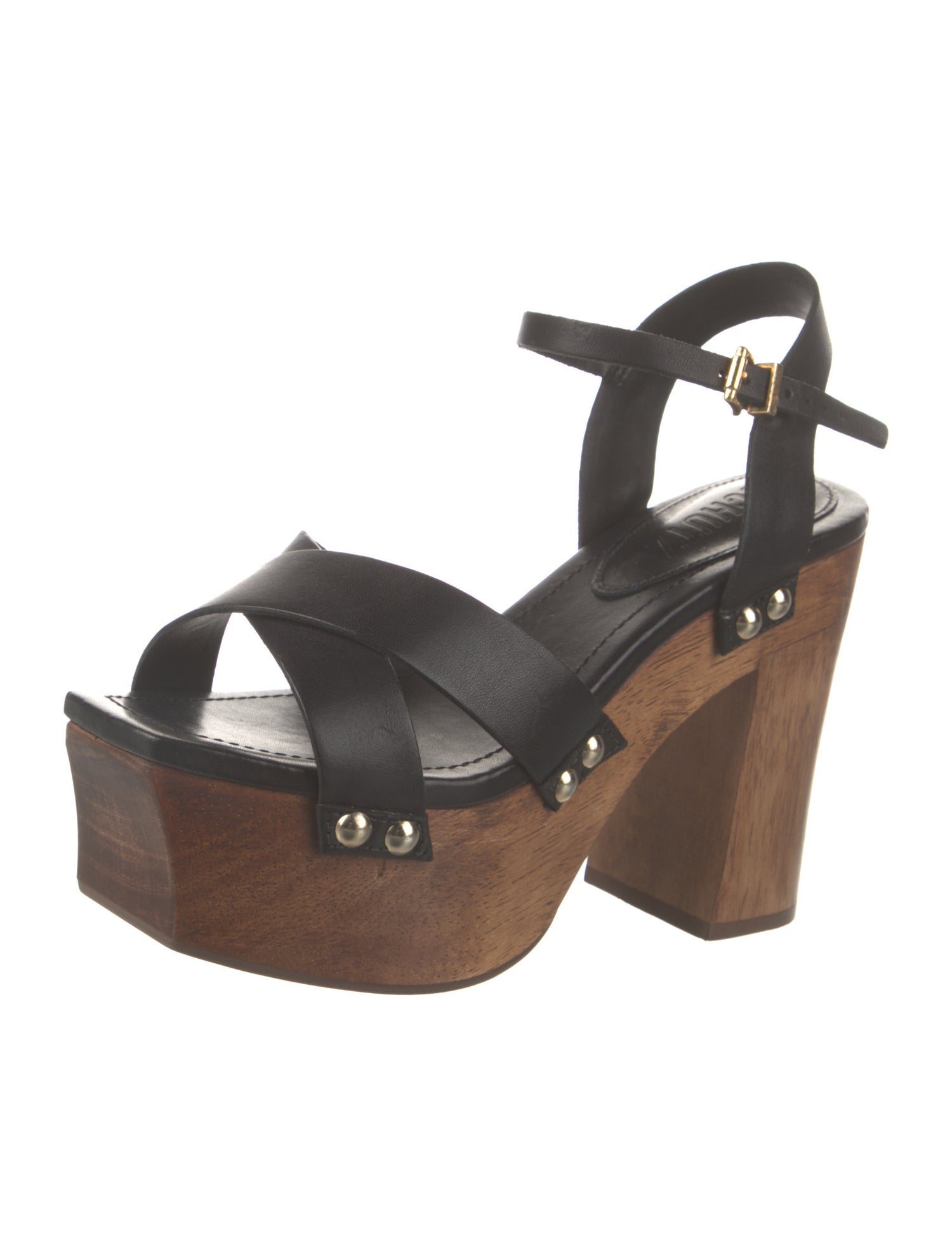 Schutz Leather Sandals
