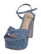 Schutz Denim Sandals