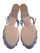 Schutz Denim Sandals