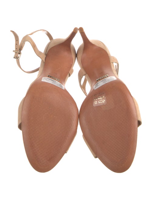 Schutz Suede Slingback Sandals