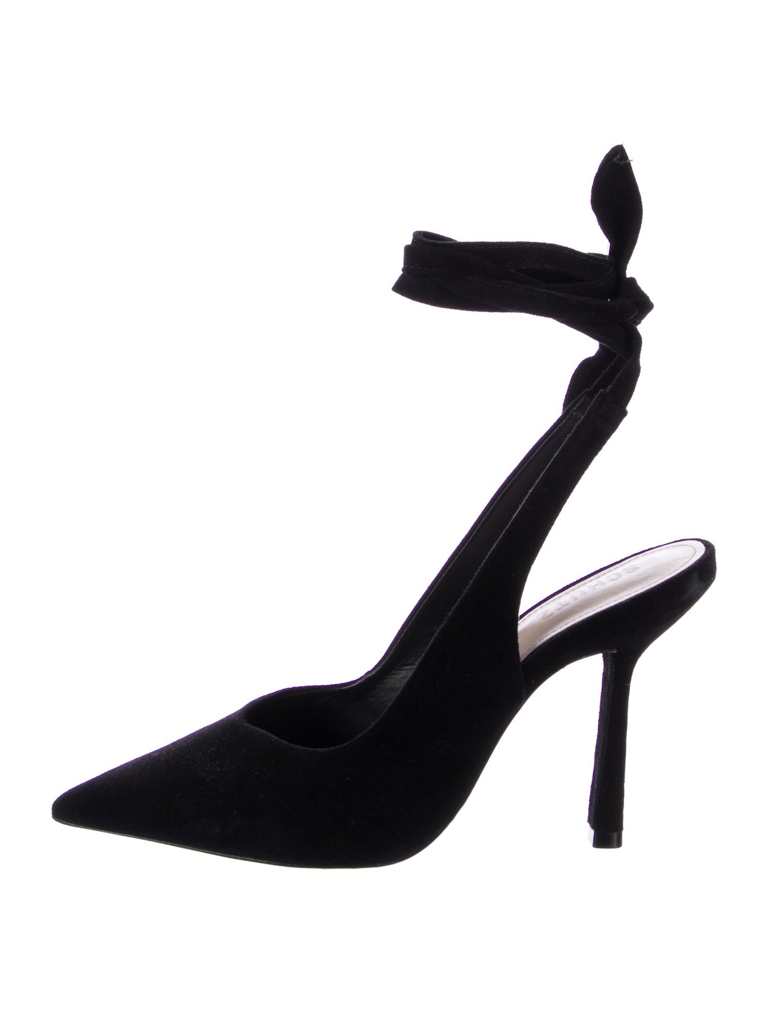 Schutz Suede Slingback Pumps