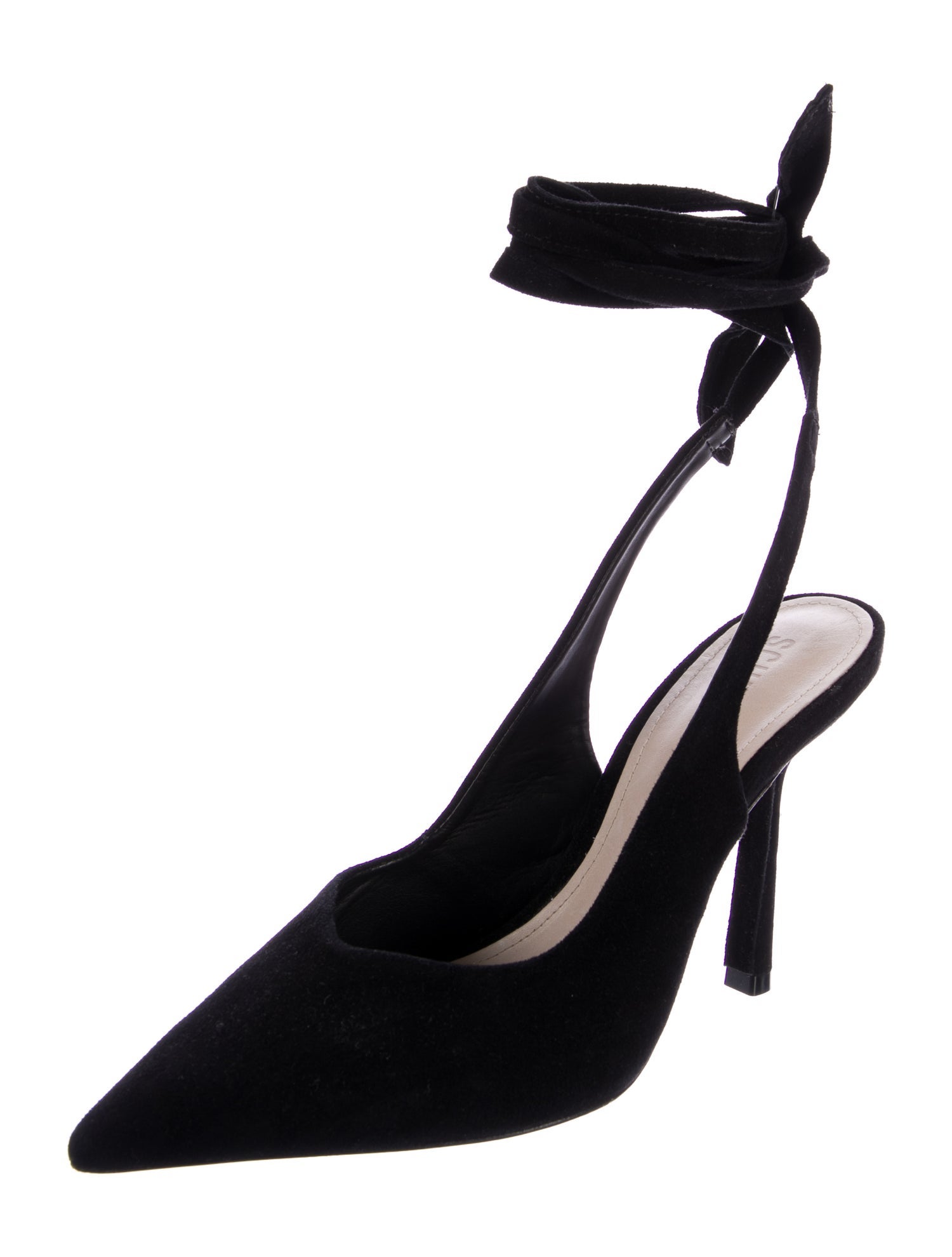 Schutz Suede Slingback Pumps