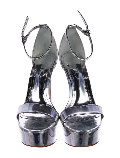 Schutz Patent Leather Sandals