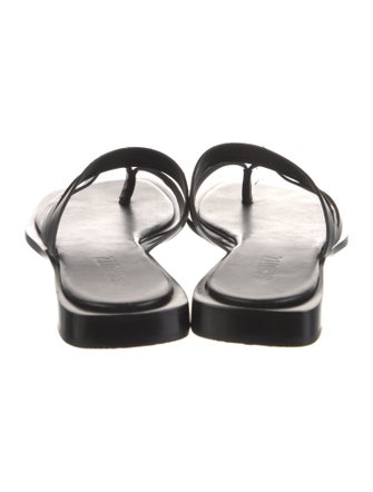 Schutz Leather Slides
