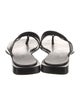 Schutz Leather Slides