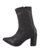 Schutz Leather Sock Boots