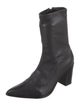 Schutz Leather Sock Boots