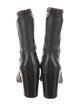 Schutz Leather Sock Boots
