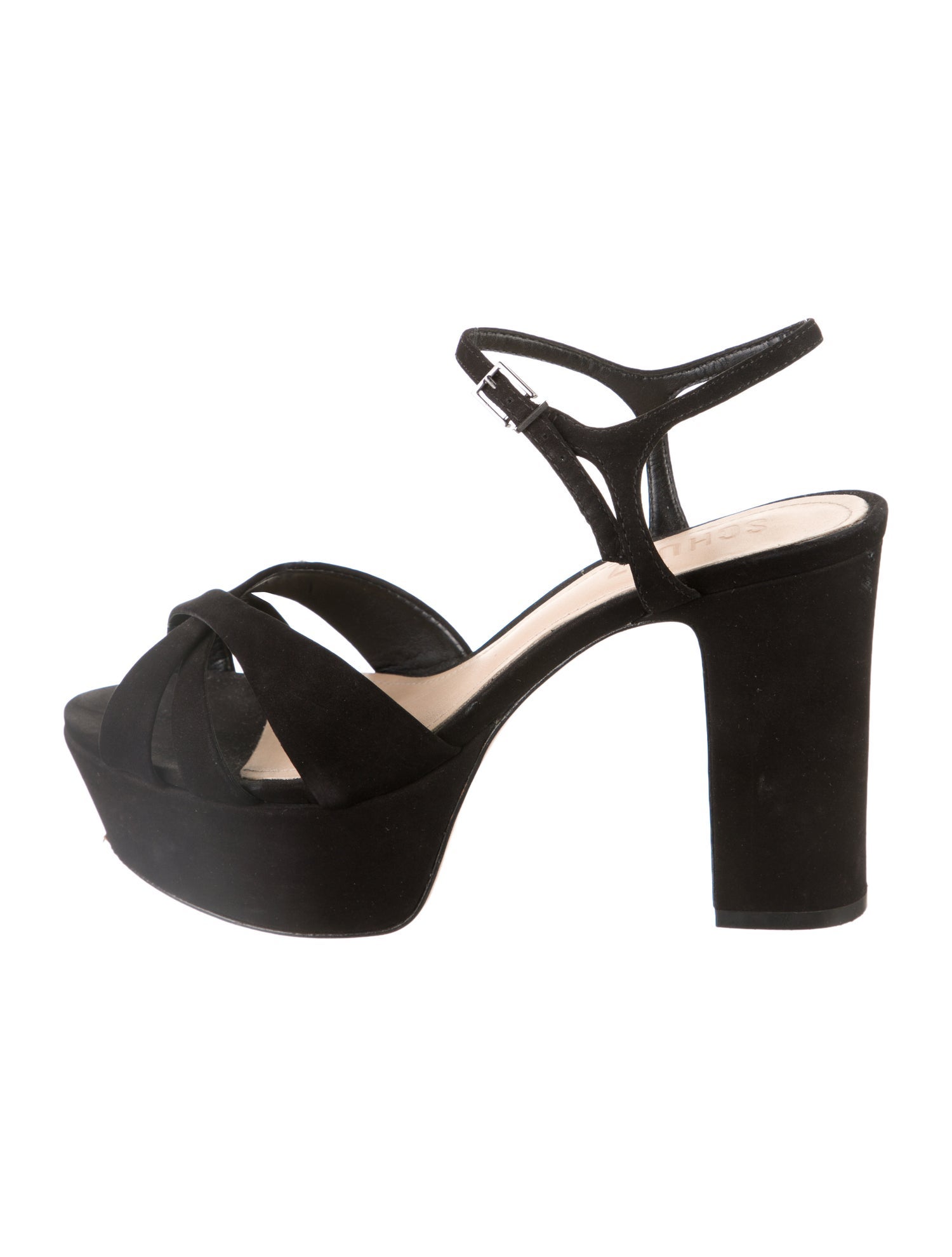 Schutz Suede Sandals