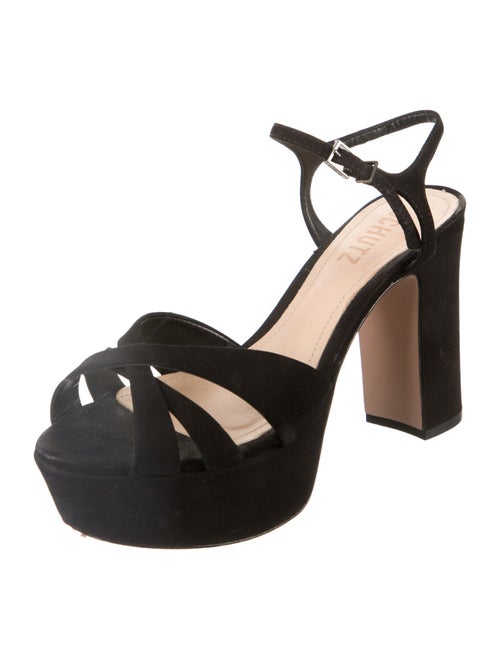 Schutz Suede Sandals