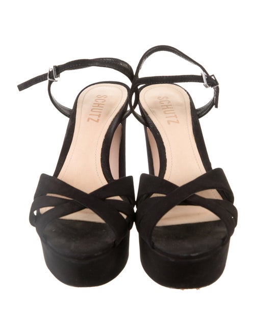Schutz Suede Sandals