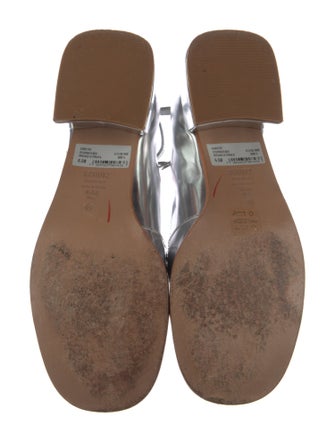 Schutz Patent Leather Glitter Accents Pumps