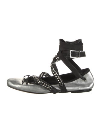 Schutz Leather Ballet Flats