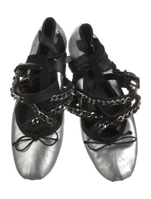 Schutz Leather Ballet Flats