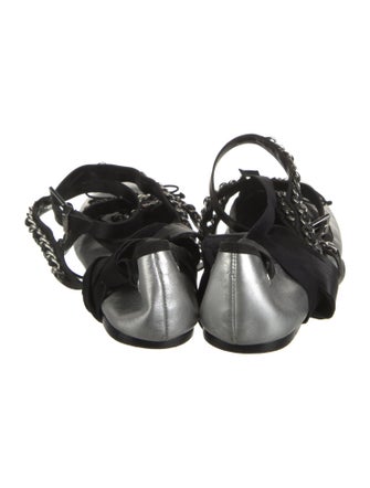 Schutz Leather Ballet Flats