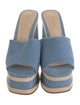 Schutz Denim Slides