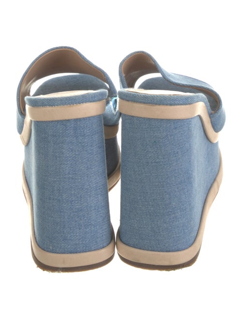 Schutz Denim Slides
