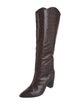 Schutz Crocodile Riding Boots