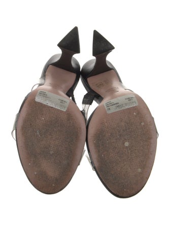 Schutz PVC Crystal Embellishments Slides