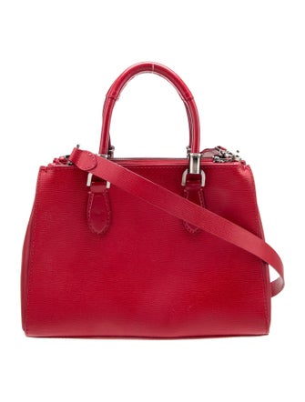 Schutz Leather Top Handle Bag