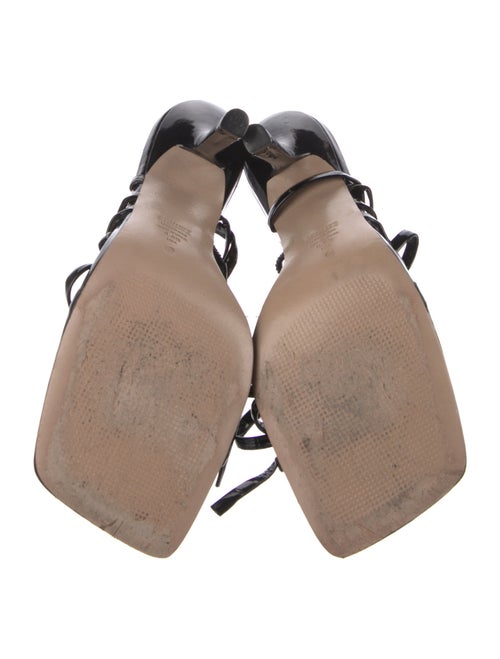 Schutz Patent Leather Sandals