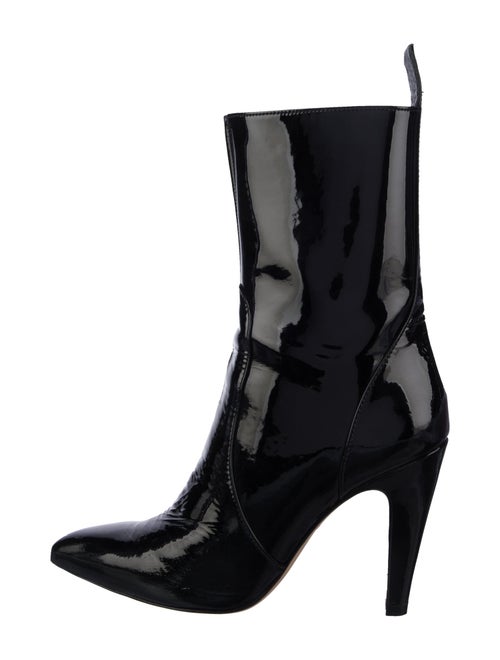 Schutz Patent Leather Boots