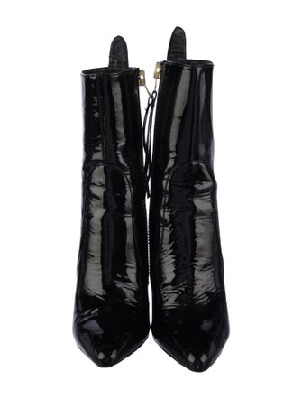 Schutz Patent Leather Boots